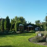 Garden maintenance in Weston On Trent with mown lawn, shaped borders and tidy planting