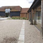 Landscaping Gravel Low Maintenance Area in Leicester
